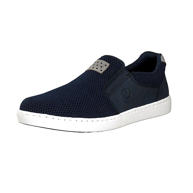 Slip On Rieker B6064-15 Para Homem - Azuis